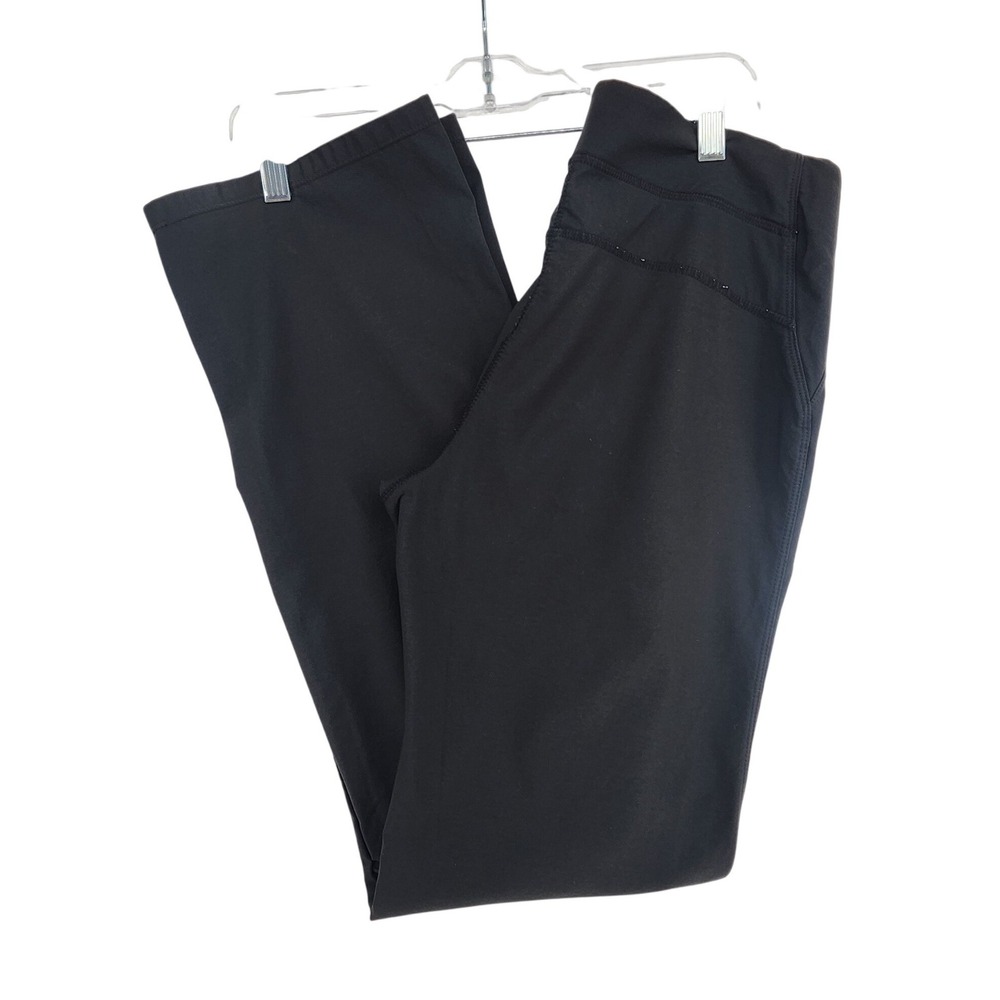 Columbia L Black Straight Leg Hiking Pants Active Outdoor Gorpcore Athletic Yoga